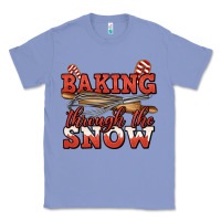 Colony Blue baking through the snow christmas Classic Tee - Jasminsmagicworld