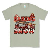 Matcha baking through the snow christmas Classic Tee - Jasminsmagicworld