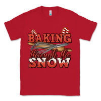 Red baking through the snow christmas Classic Tee - Jasminsmagicworld