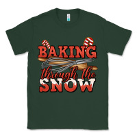 Sports Green baking through the snow christmas Classic Tee - Jasminsmagicworld