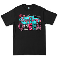 Black crafting queen Premium Tee - NancyCooperArtShop