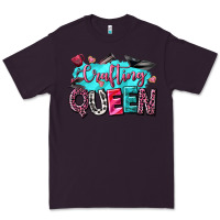 Plum crafting queen Premium Tee - NancyCooperArtShop