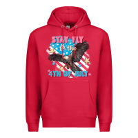 Cardinal Stay fly for the 4th of July Premium Hoodie - FaDigitalArtStudio
