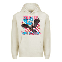 Oatmeal Heather Stay fly for the 4th of July Premium Hoodie - FaDigitalArtStudio