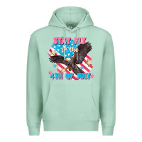 Seafoam Stay fly for the 4th of July Premium Hoodie - FaDigitalArtStudio