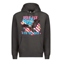 Smoke Stay fly for the 4th of July Premium Hoodie - FaDigitalArtStudio