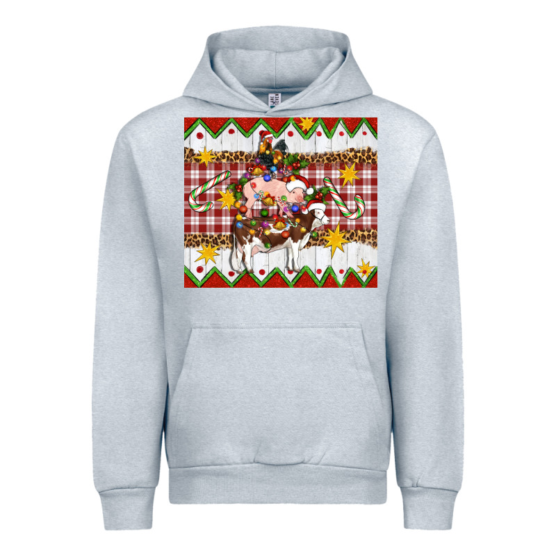 Stacked Christmas Farm Urban Hoodie by Artiststas | Teevron