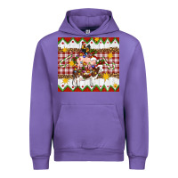 Tulip Stacked Christmas Farm Urban Hoodie - Artiststas