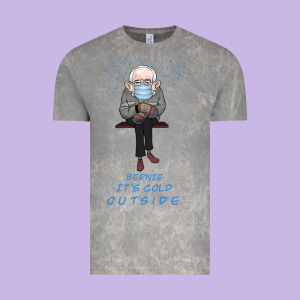 Bernie It's Cold Outside Vintage Tee Designed By Bettercallsaul