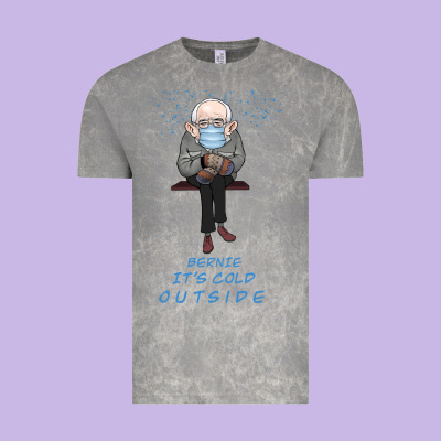Bernie It's Cold Outside Vintage Tee Designed By Bettercallsaul