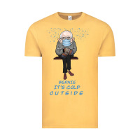 Vintage Mustard Bernie it's Cold Outside Vintage Tee - Bettercallsaul