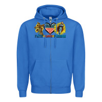 True Royal Fatih love freedom Zipper Hoodie - FaDigitalArtStudio