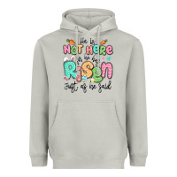 Moon Dust easter he is not here for he has risen just as he Heavyweight Hoodie - LillyAllenDesigns
