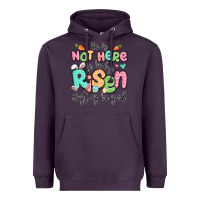 Plum easter he is not here for he has risen just as he Heavyweight Hoodie - LillyAllenDesigns