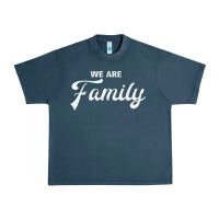 Midnight Navy We Are Family (Family / Father / Mother / Children) Urban Heavy Tee - Bettercallsaul
