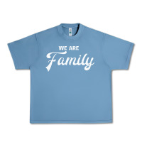 Pebble Blue We Are Family (Family / Father / Mother / Children) Urban Heavy Tee - Bettercallsaul
