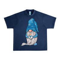 Navy winter gnome Urban Heavy Tee - JahusDesignShop