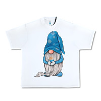 White winter gnome Urban Heavy Tee - JahusDesignShop