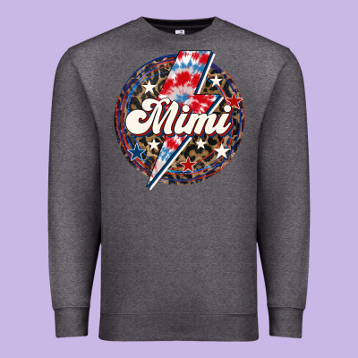 Western Mimi Patriotic 4th Of July Premium Sweatshirt Designed By Lillyallendesigns