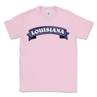 Bubblegum Pink louisiana Classic Tee - BarkalooDesign