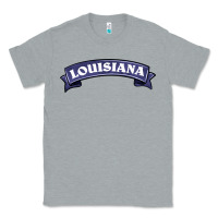 Heather Grey louisiana Classic Tee - BarkalooDesign
