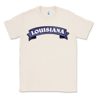 Natural louisiana Classic Tee - BarkalooDesign