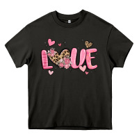 Asphalt love valentines day Heavy Core Tee - MaliasSmallBusiness