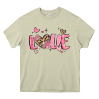 Mossy love valentines day Heavy Core Tee - MaliasSmallBusiness