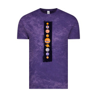 Cloud Purple Planets Colour Vintage Tee - Bettercallsaul