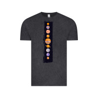 Vintage Black Planets Colour Vintage Tee - Bettercallsaul