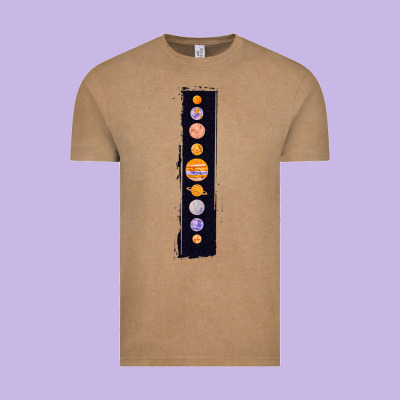 Planets Colour Vintage Tee Designed By Bettercallsaul