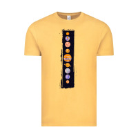 Vintage Mustard Planets Colour Vintage Tee - Bettercallsaul