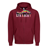 Burgundy I can't even think straight Zipper Hoodie - FaDigitalArtStudio