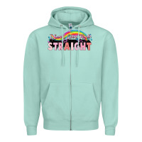 Seafoam I can't even think straight Zipper Hoodie - FaDigitalArtStudio