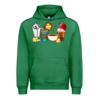 Emerald Softball coffee cups Urban Hoodie - Artiststas