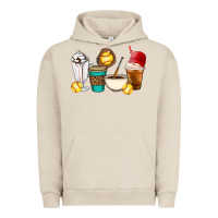 Pigment French Oak Softball coffee cups Urban Hoodie - Artiststas