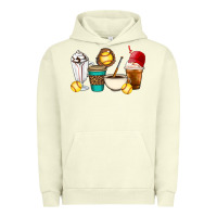 Pigment Pistachio Softball coffee cups Urban Hoodie - Artiststas
