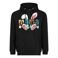 Black mama easter Heavyweight Hoodie - LillyAllenDesigns