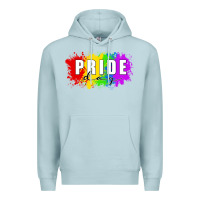 Blue Mist Pride Day Premium Hoodie - FaDigitalArtStudio