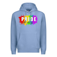 Colony Blue Pride Day Premium Hoodie - FaDigitalArtStudio