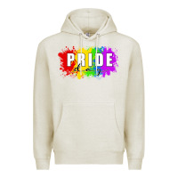 Oatmeal Heather Pride Day Premium Hoodie - FaDigitalArtStudio