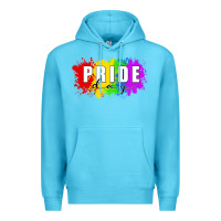 Ocean Blue Pride Day Premium Hoodie - FaDigitalArtStudio