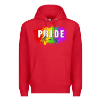Red Pride Day Premium Hoodie - FaDigitalArtStudio