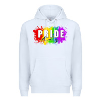 White Pride Day Premium Hoodie - FaDigitalArtStudio