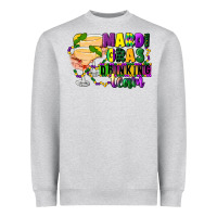 Heather Grey mardi gras drinking team margaritas Heavyweight Sweatshirt - CowGirlArtShop