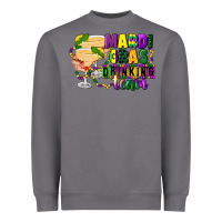 Storm mardi gras drinking team margaritas Heavyweight Sweatshirt - CowGirlArtShop