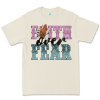 Bone faith over fear Premium Tee - NancyCooperArtShop