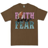 Cacao faith over fear Premium Tee - NancyCooperArtShop