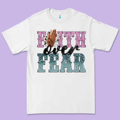 Faith Over Fear Premium Tee Designed By Nancycooperartshop