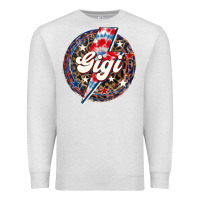 Oatmeal Heather Western Gigi Patriotic 4th of July Premium Sweatshirt - LillyAllenDesigns